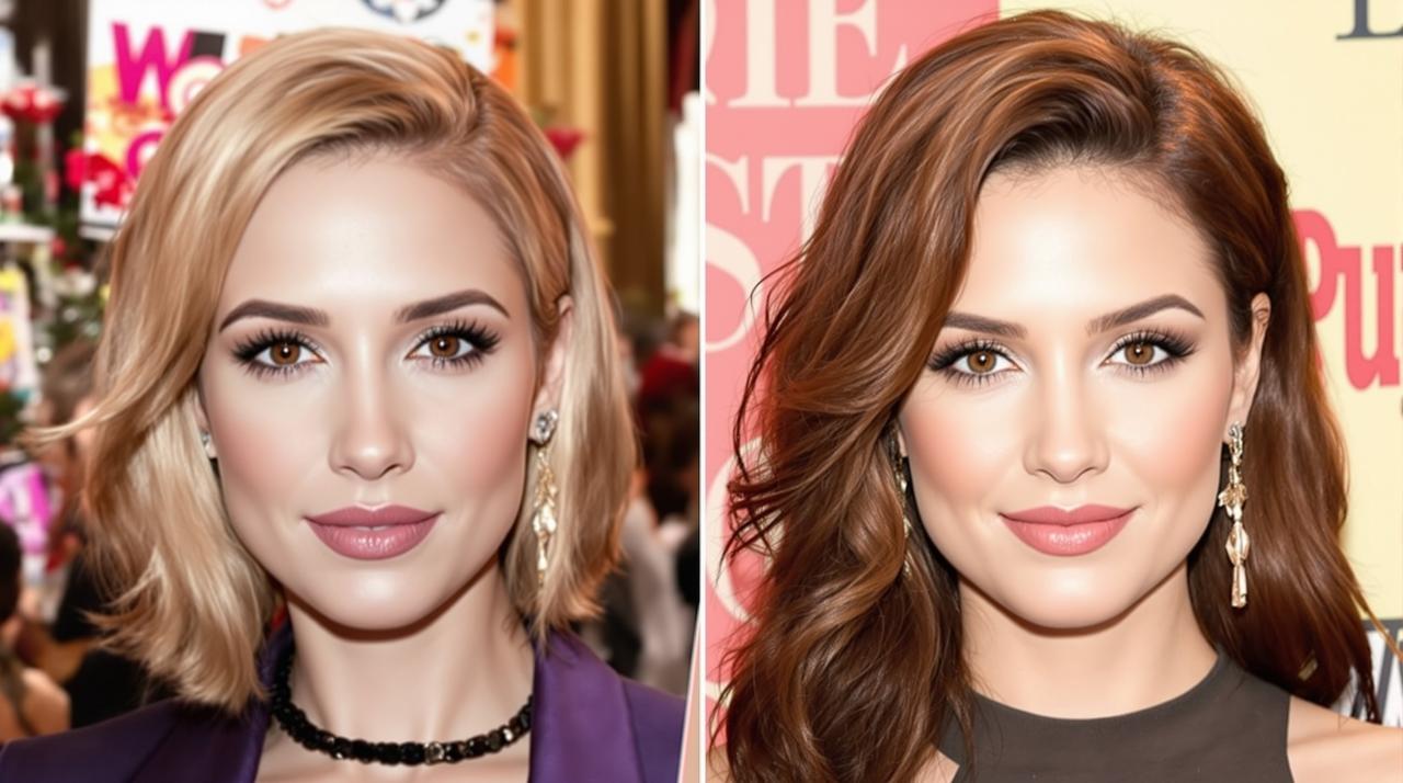 某女星被曝整容失败，近照与早年对比图流出，网友热议